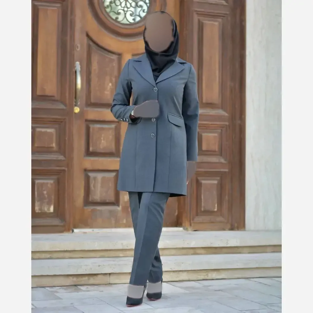 مانتو شلوار اداری لطیفه جنس فاستونی