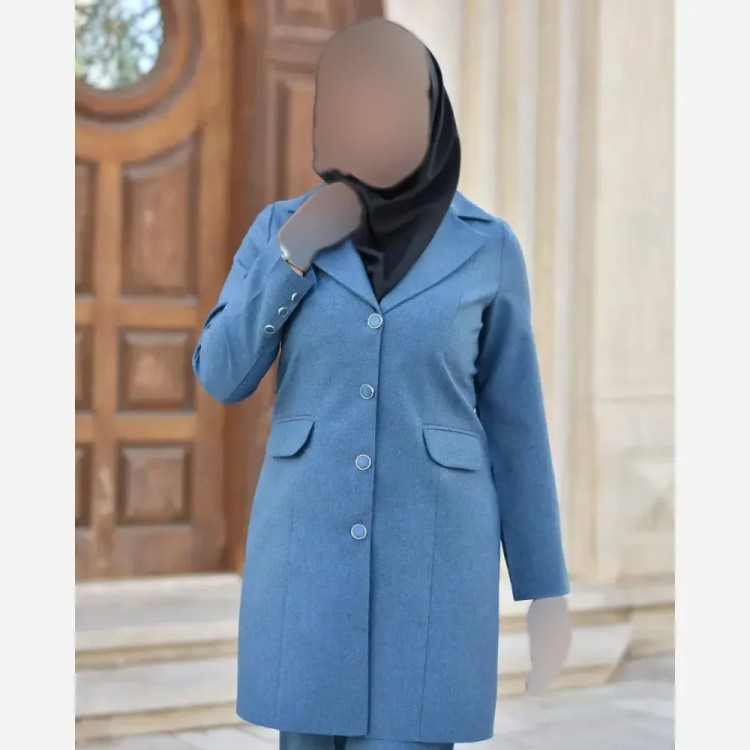 مانتو شلوار اداری لطیفه جنس فاستونی