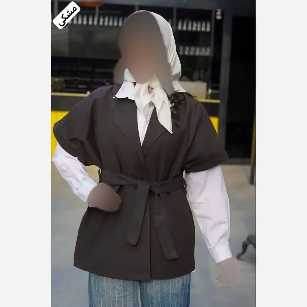 وست کمربندی زنانه داکرون پنبه فری سایز