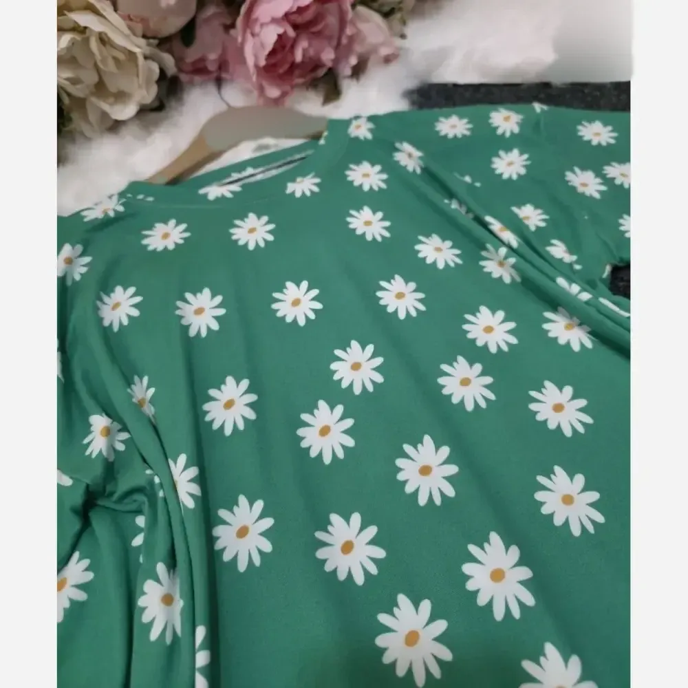 ست خانگی زنانه جنس گیاهی درجه یک سایز فری سایز