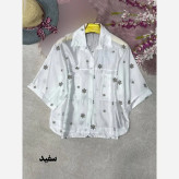 شومیز لارا جنس پری شیشه ای درجه یک فری سایز