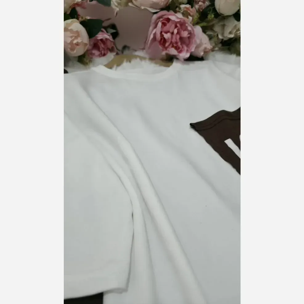 ست تیشرت شلوار Love جنس گلکسی نخ پنبه فری سایز