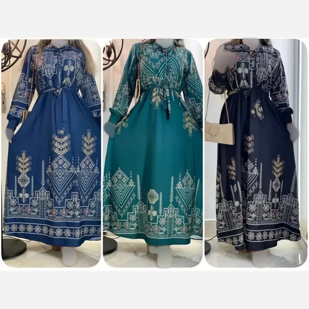 ساحلی بوگاتی کتیبه دار زنانه زرشکی فری سایز 38 تا 48 قد 133