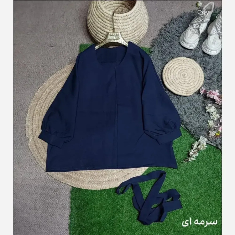 ست مانتو و شلوار لاکرو سوپرمازراتی فری سایز زنانه 38 تا 46