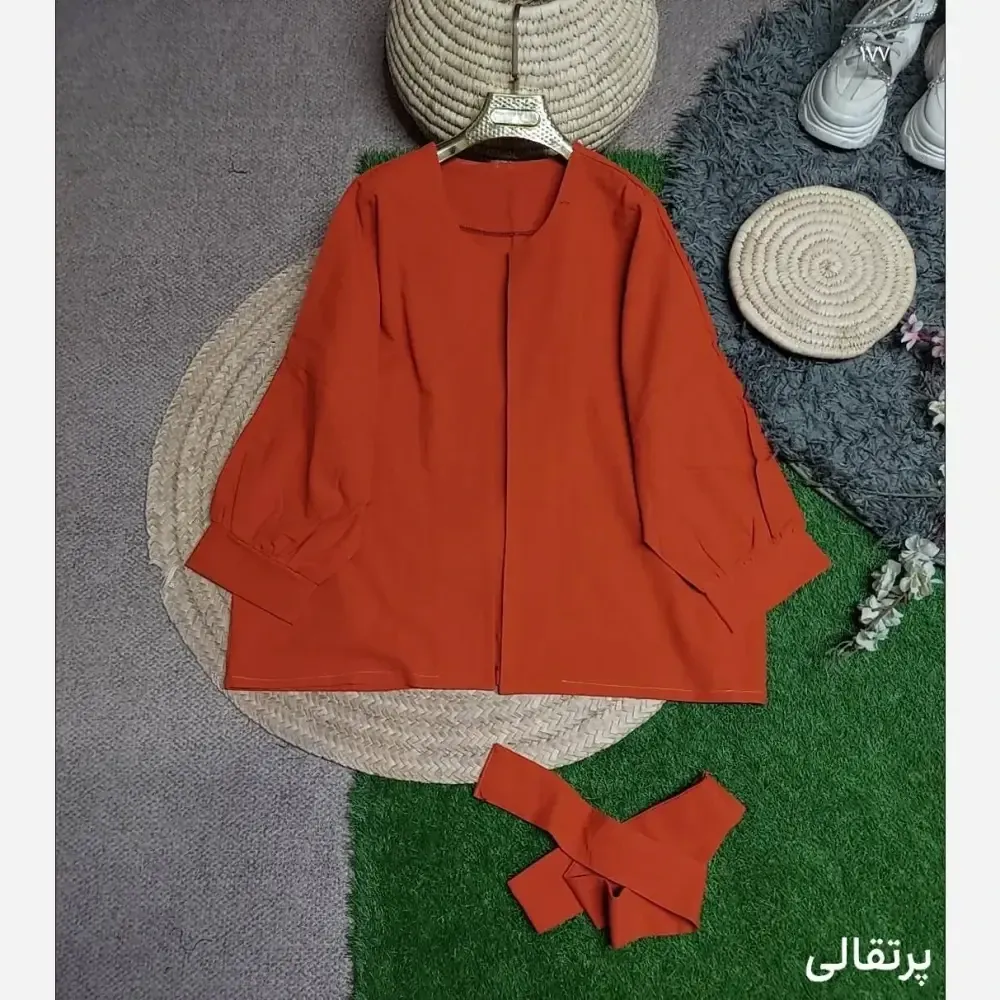 ست مانتو و شلوار لاکرو سوپرمازراتی فری سایز زنانه 38 تا 46