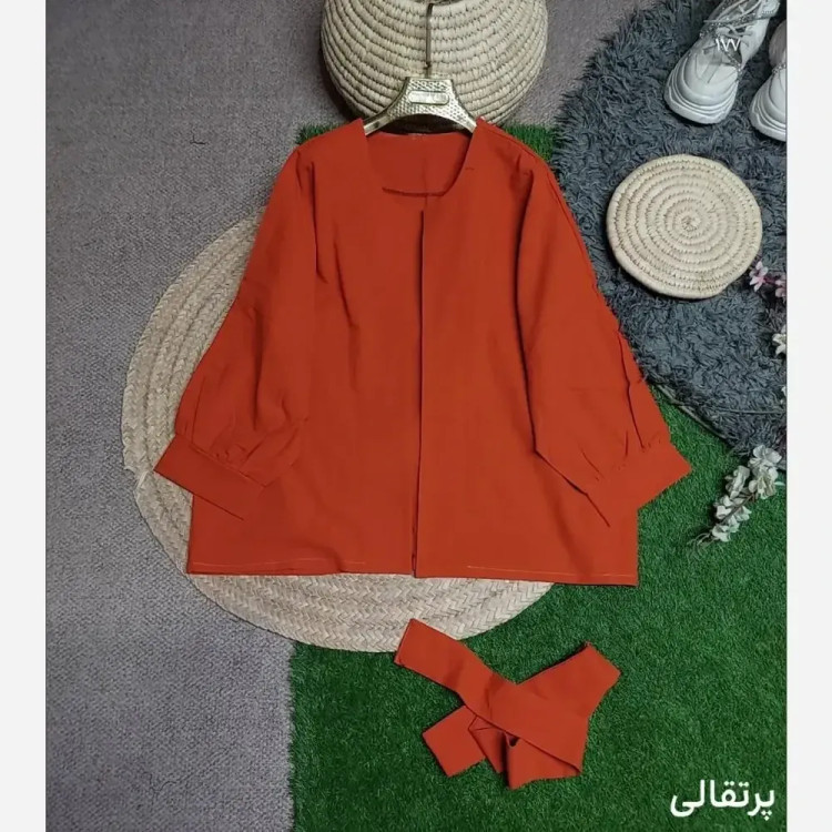 ست مانتو و شلوار لاکرو سوپرمازراتی فری سایز زنانه 38 تا 46
