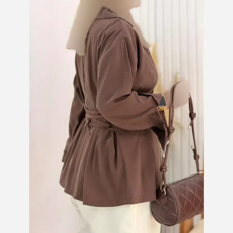 شومیز آلبورا لنین با کیفیت بند تنظیم سایز فری سایز زنانه