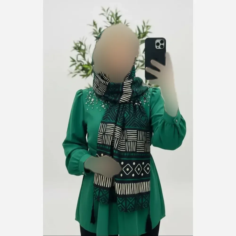 شال مصری نخ سانسفور ابعاد 182*70 فری سایز رنگبندی سرمه، زرشکی، کرم نارنجی، طوسی نارنجی