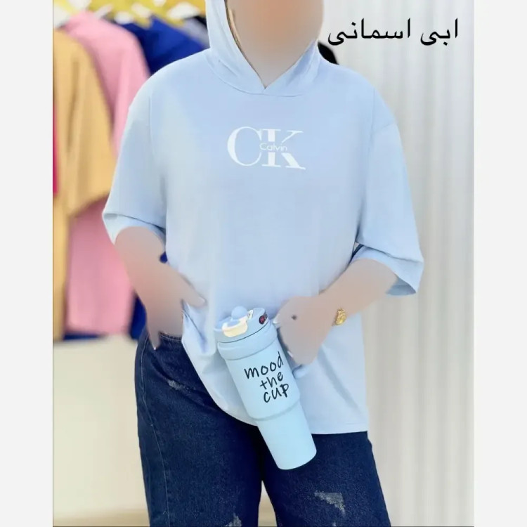 پلیور لانگ CK پنبه دبل بافت فری سایز زنانه