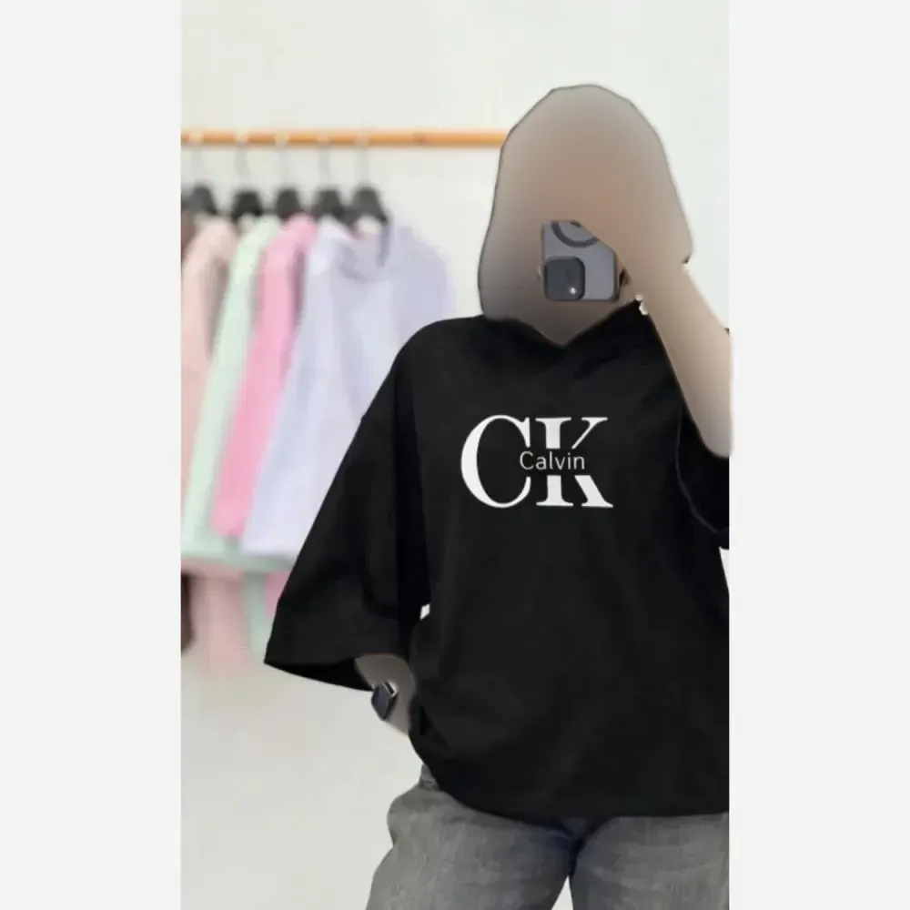 پلیور لانگ CK پنبه دبل بافت فری سایز زنانه