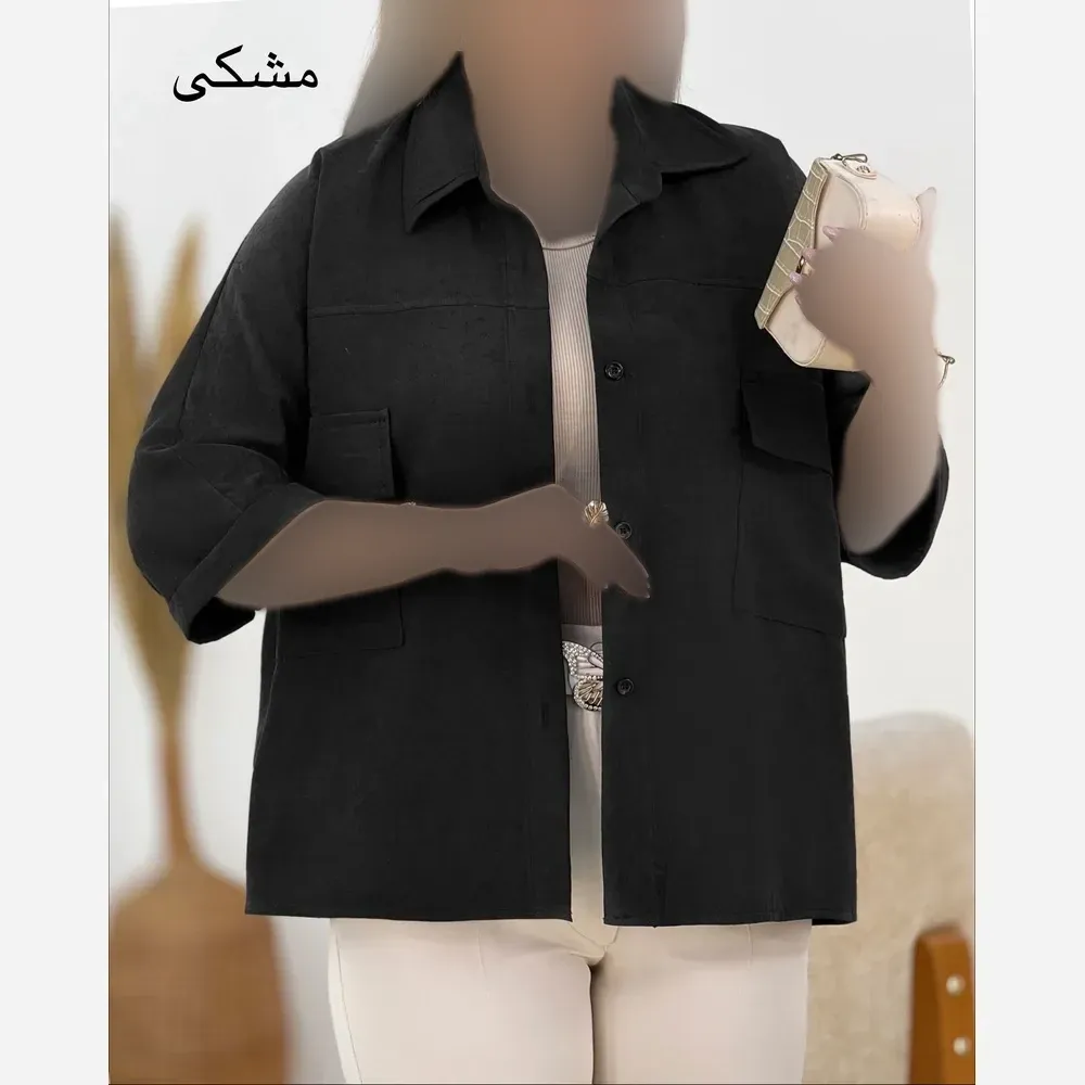 شومیز بیتا شانتون اسلپ زنانه در رنگ بندی متنوع و سایز 1 و 2