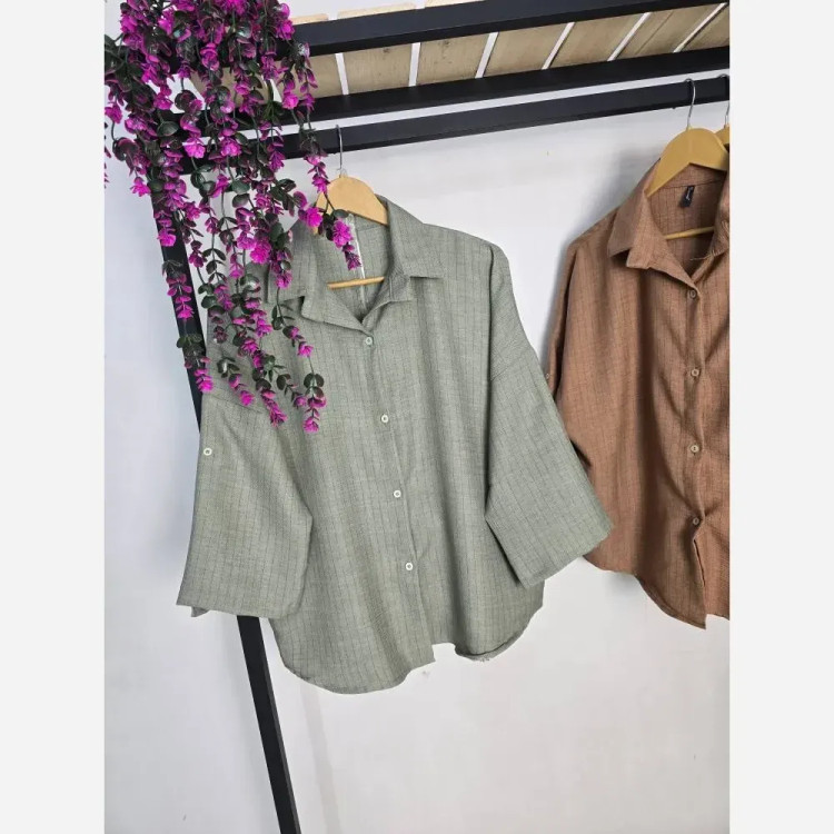 شومیز ارغوان شانتون ژاکارد دیپلمات فری سایز 36 تا 46 در رنگ های مشکی، سبز، کرم و آجری