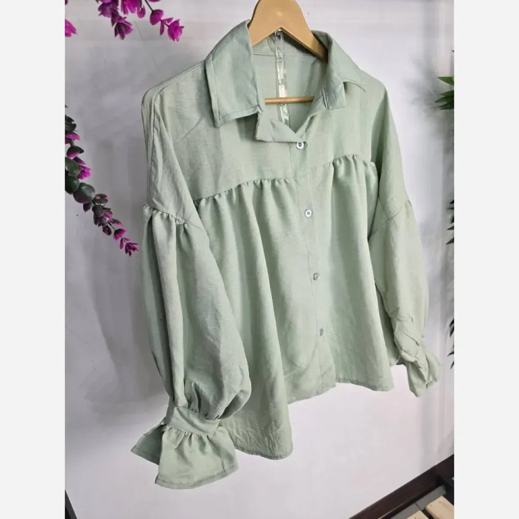 شومیز باکسی پنبه سوپر طرح ابرو بادی فری سایز 36 تا 48