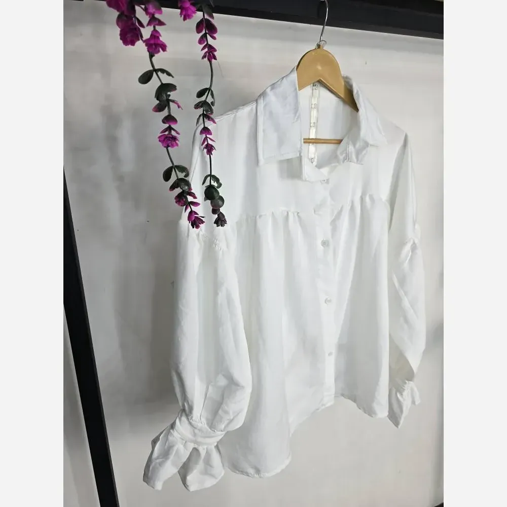شومیز باکسی پنبه سوپر طرح ابرو بادی فری سایز 36 تا 48