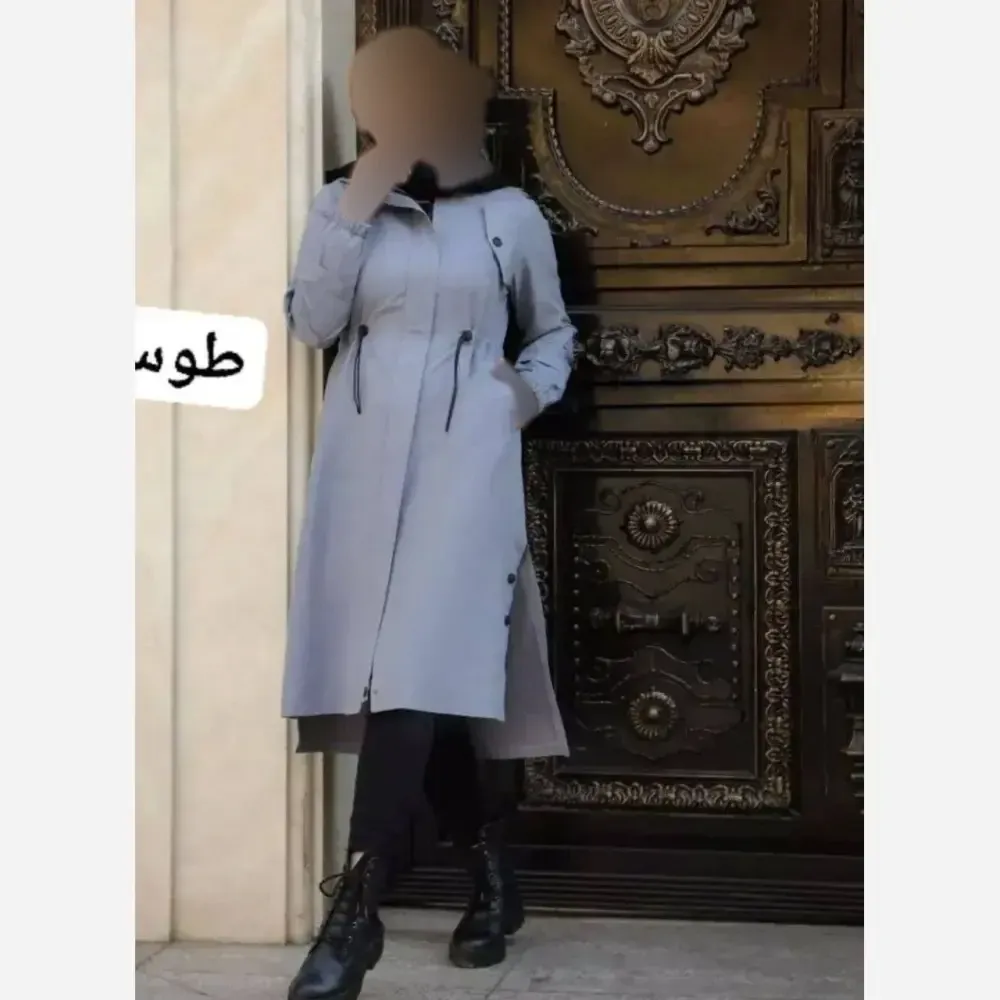 بارونی بلند زنانه میکرو فری سایز 36 تا 46 در رنگبندی متنوع