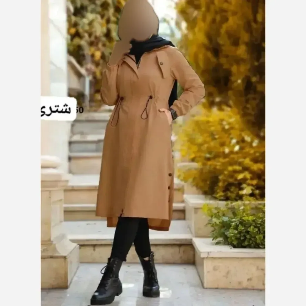 بارونی بلند زنانه میکرو فری سایز 36 تا 46 در رنگبندی متنوع