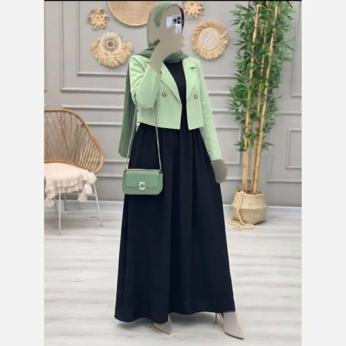 کت سارافون زمرد لنین نچرال اعلا تنخور عالی وشیک کیفیت تضمینی فری سایز