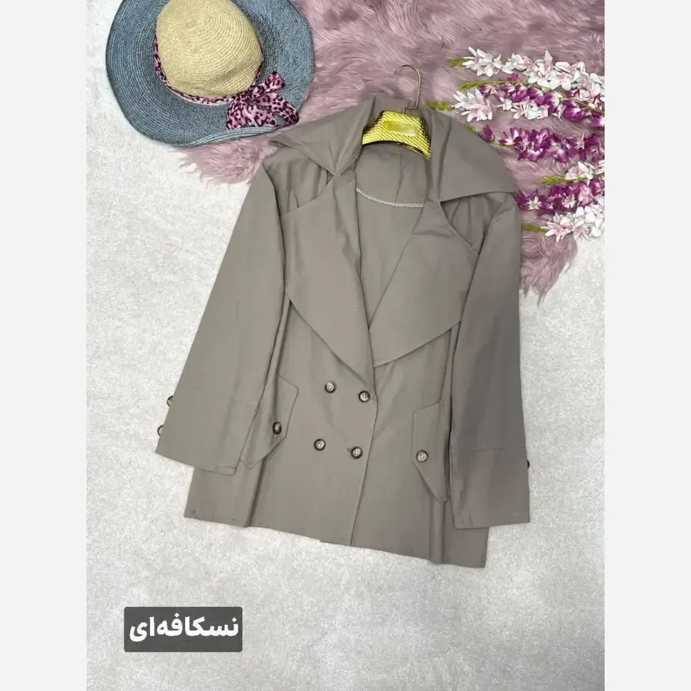 کت یقه انگلیسی لنین زنانه در رنگ ها و سایز های متنوع