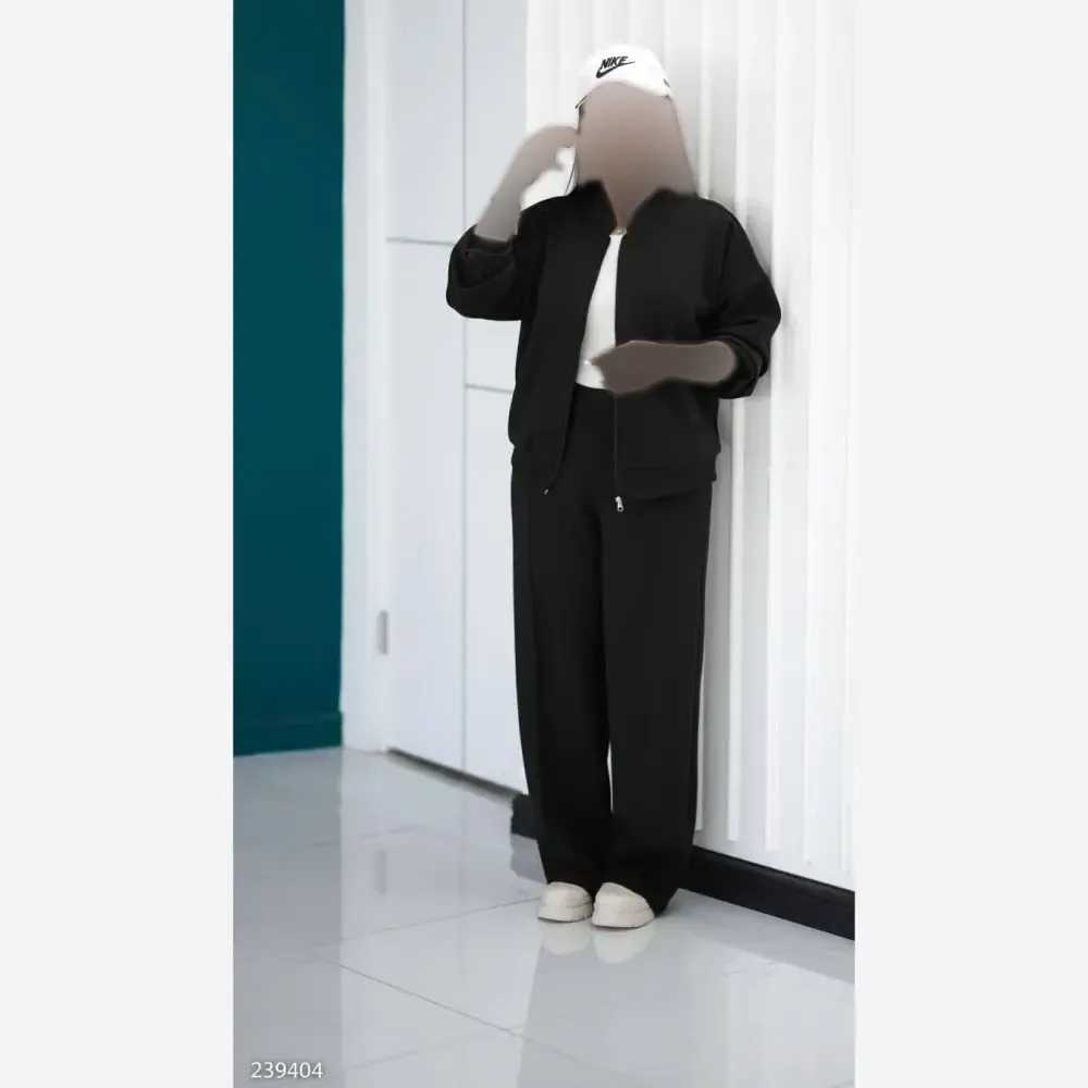 ست سویشرت و شلوار روکسان دورس تو کرکی فری سایز تا 48 زنانه