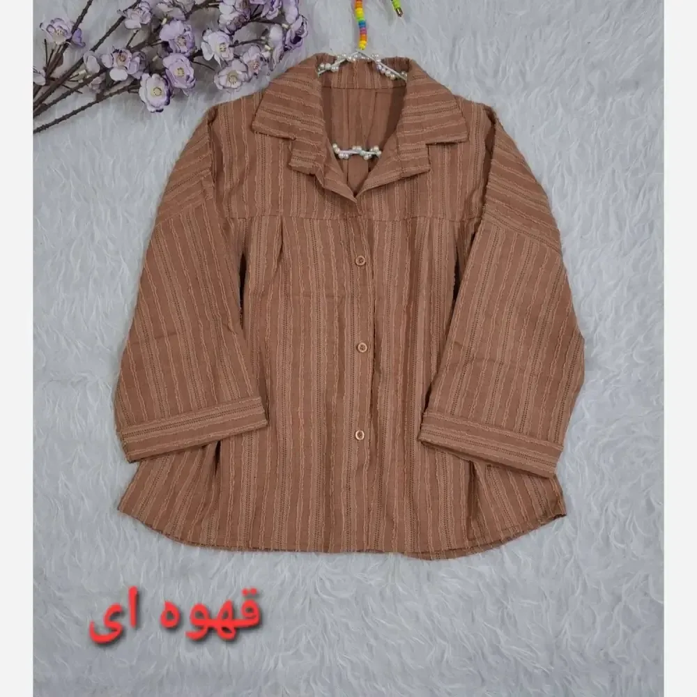 شومیز حصیری زنانه فری سایز در رنگ های مشکی کرمی قهوه ای خاکستری