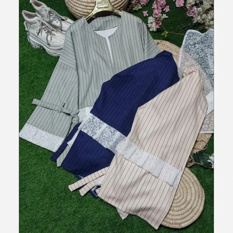 کت آدرینا سایزبزرگ جنس مازراتی اعلا رنگ بندی نسکافه ای سبربنتون سایز 38 تا 50 فری قواره دار دورسینه 142 قد 71