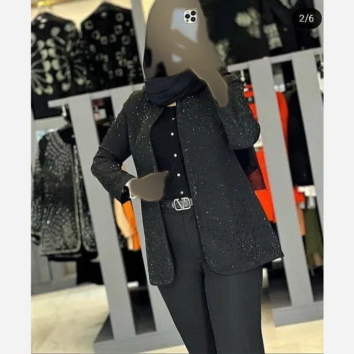 ست کت و شلوار مجلسی زنانه دیبا جنس مازراتی درجه یک