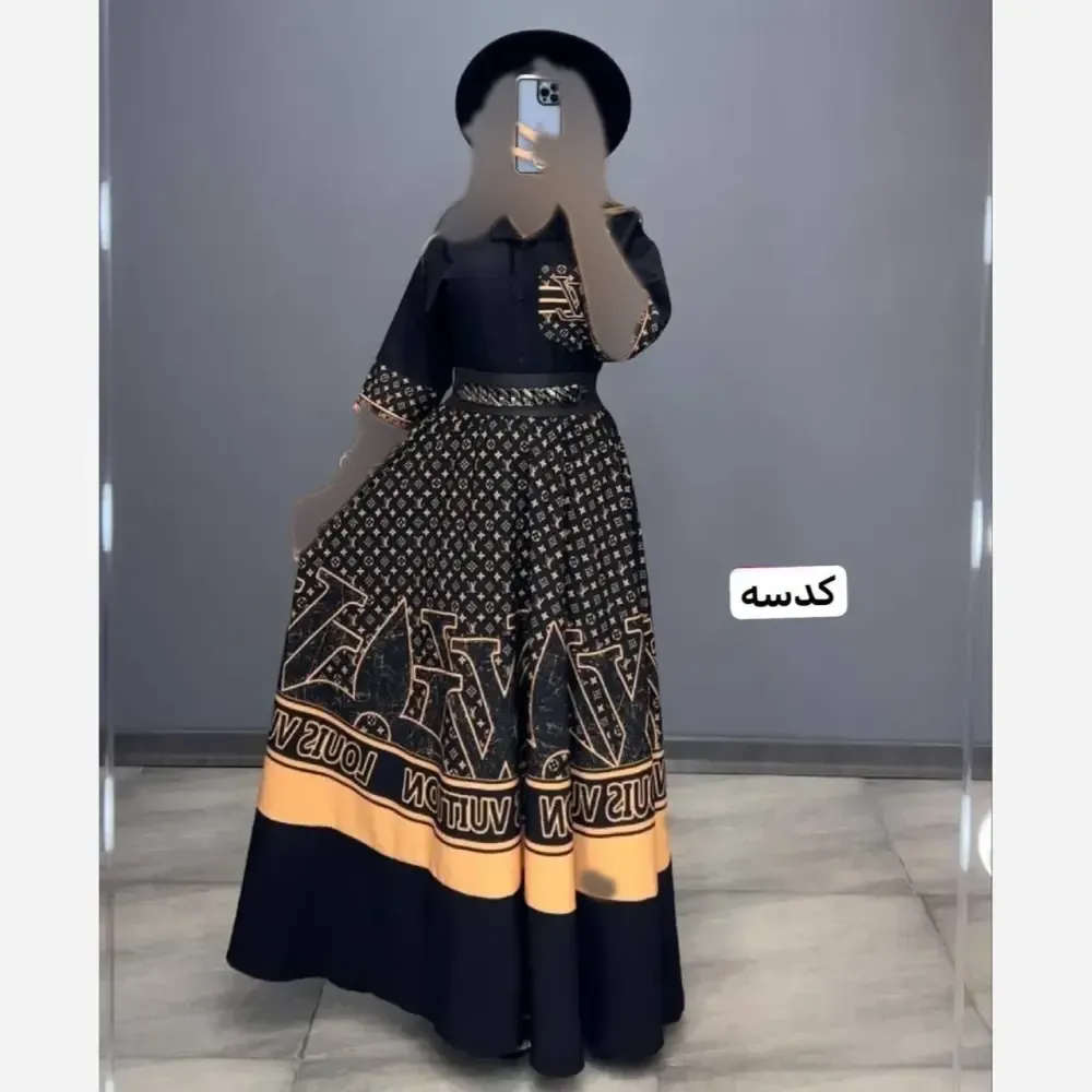 ست شومیز دامن بوگاتی زنانه سایز یک و دو