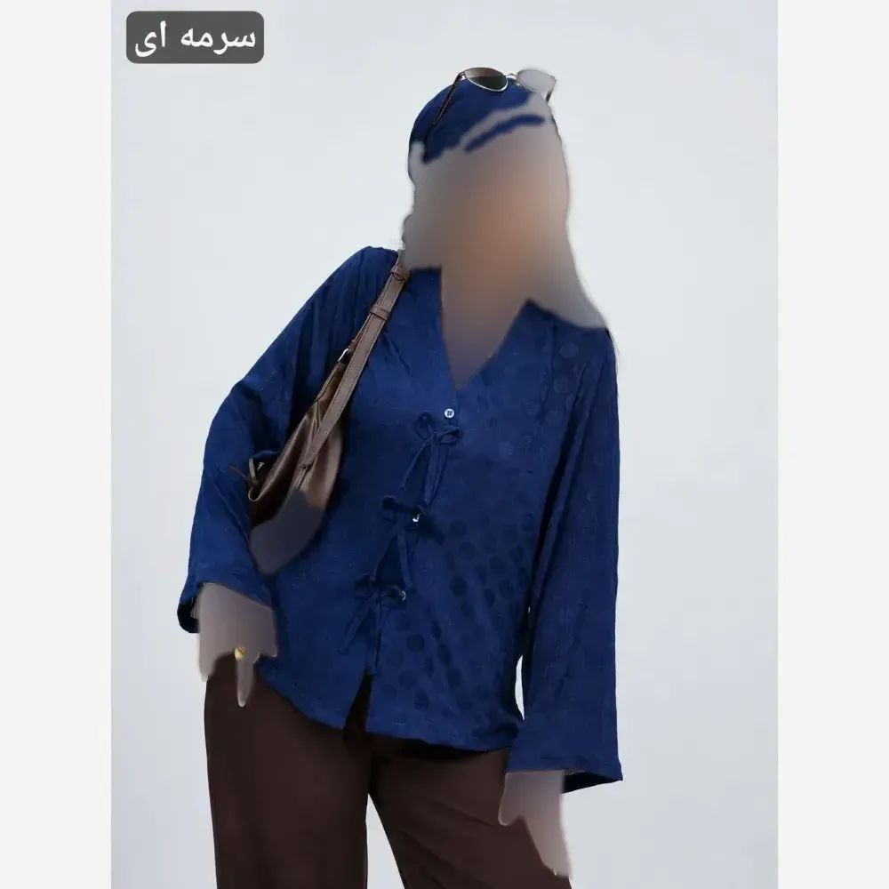 ست مانتو و اسکارف رابرت جنس کریشه شیمر وارداتی فری سایز