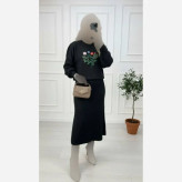 ست سارافون و بلوز بافت درجه یک فری سایز