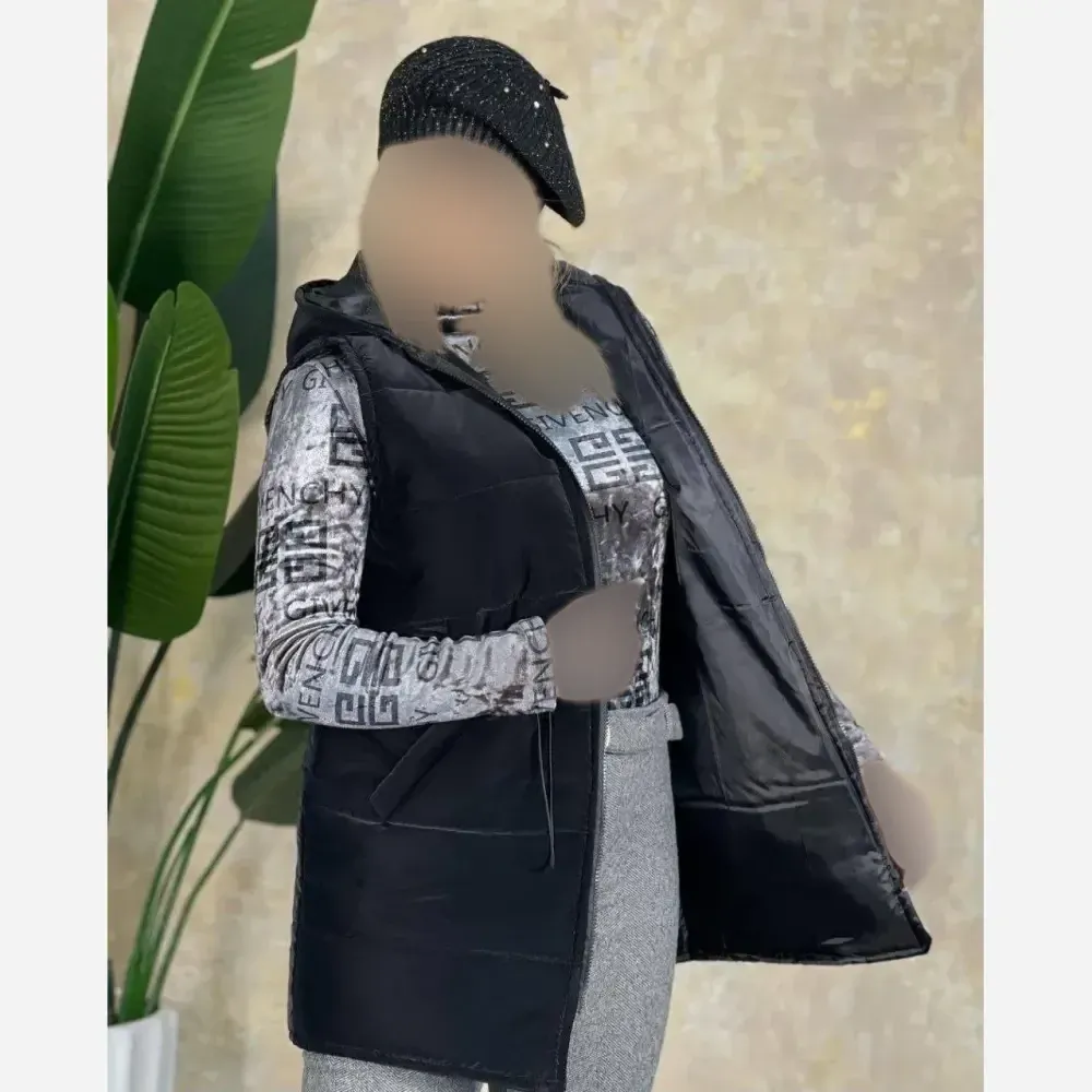 پافر سیلیکونی مشکی آستردار پشم شیشه فری سایز 36 تا 46