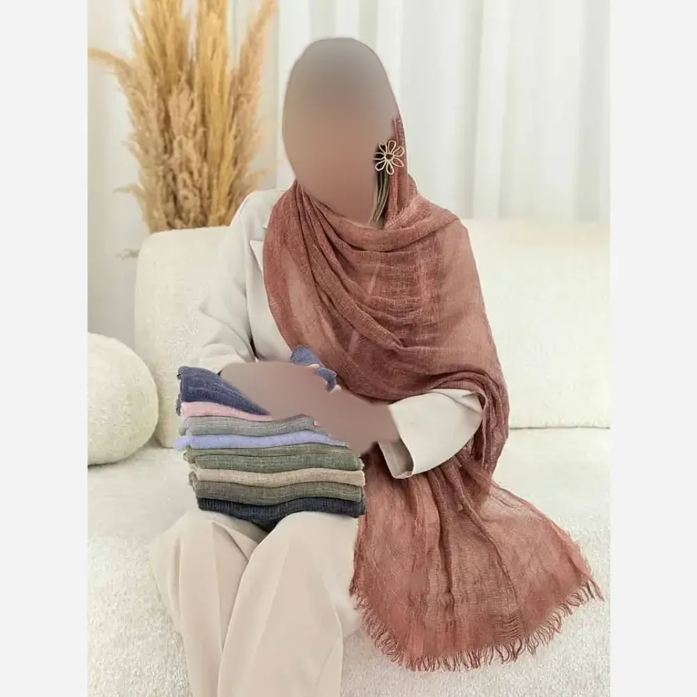 شال مریمی لنین نخ ظریف ابعاد 165 در 65 زنانه