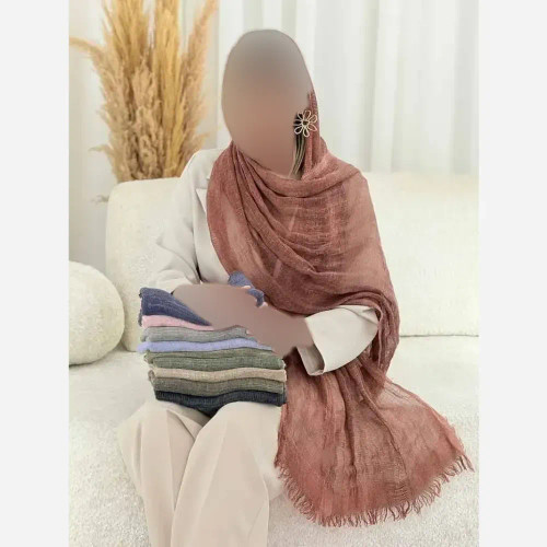 شال مریمی لنین نخ ظریف ابعاد 165 در 65 زنانه