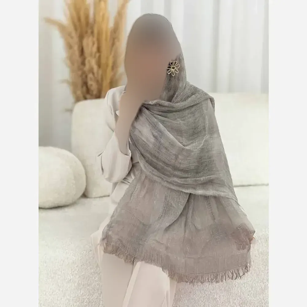شال مریمی لنین نخ ظریف ابعاد 165 در 65 زنانه