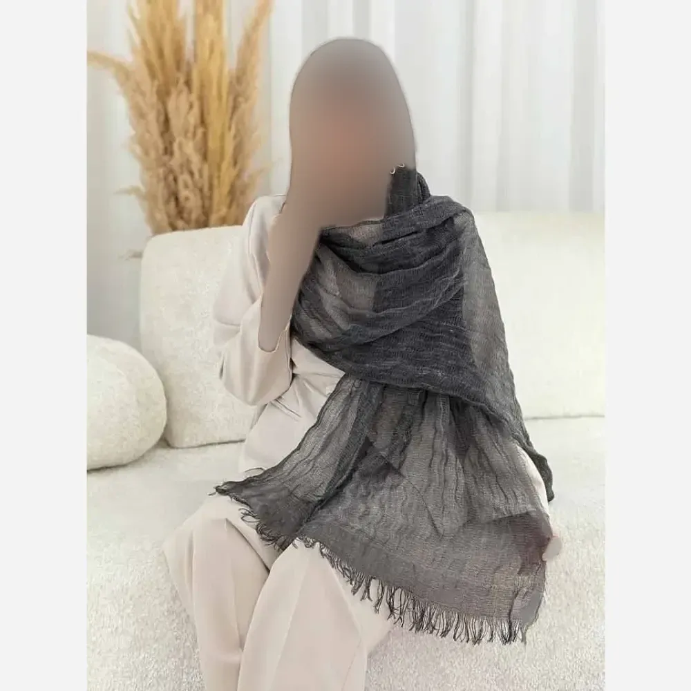 شال مریمی لنین نخ ظریف ابعاد 165 در 65 زنانه
