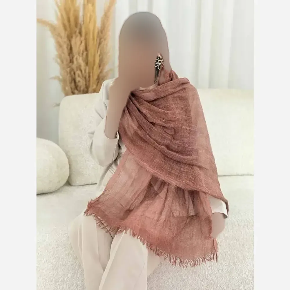 شال مریمی لنین نخ ظریف ابعاد 165 در 65 زنانه