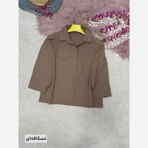 شومیز زنانه مدل نیکا جنس پری سیلک خنک و سبک رنگبندی متنوع سایز فری 38 تا 46
