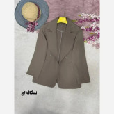 کت اسپرت زنانه نگار جنس کرپ مازراتی لایی کوبی شده