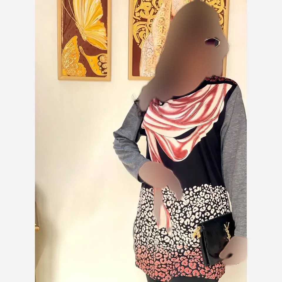 تونیک قواره دار زنانه جنس گلکسی و فانریپ سایز فری 38 تا 48