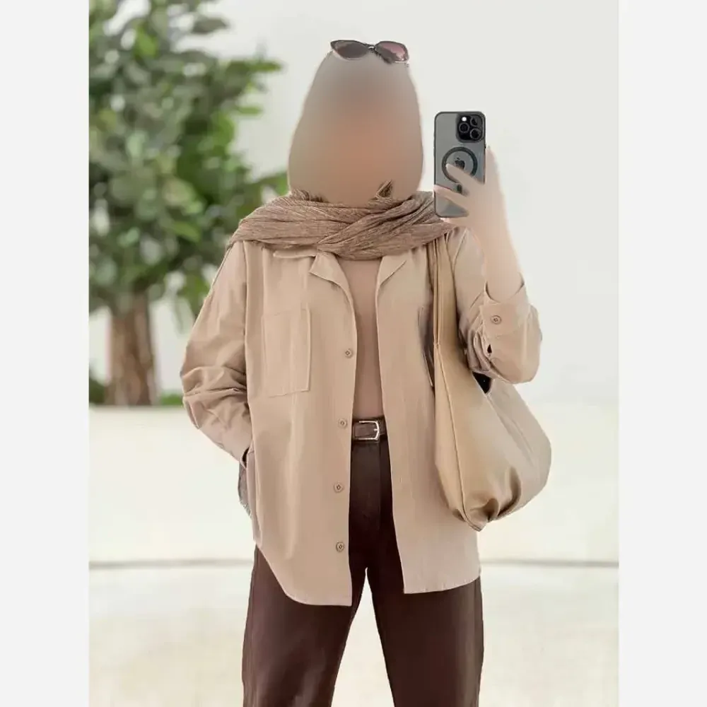 مانتو کتان لنین شسته شده اعلا مدل ریحانه فری سایز