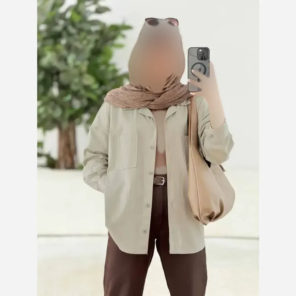 مانتو کتان لنین شسته شده اعلا مدل ریحانه فری سایز