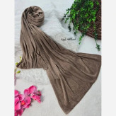 شال مخمل ظریف ایستایی عالی ابعاد 190 در 48 سانتی متر