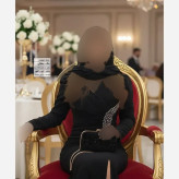 ماکسی مجلسی زنانه مدل مانیسا جنس کرپ دالقیچ نگین دار