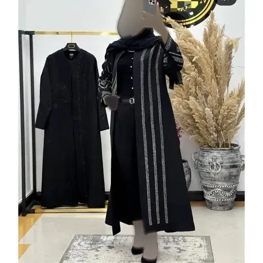 مانتو مجلسی آنا جنس مازراتی گرم بالا درجه یک سایز بزرگ