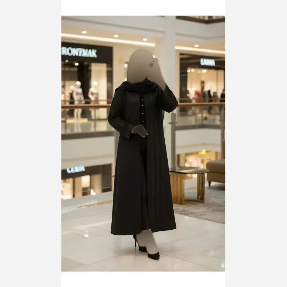 مانتو مجلسی آنا جنس مازراتی گرم بالا درجه یک سایز بزرگ