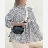 شومیز آزاده نخی تایوانی خنک تابستانه فری سایز