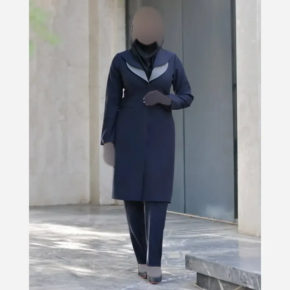 مانتو شلوار اداری تیسا جنس فاستونی
