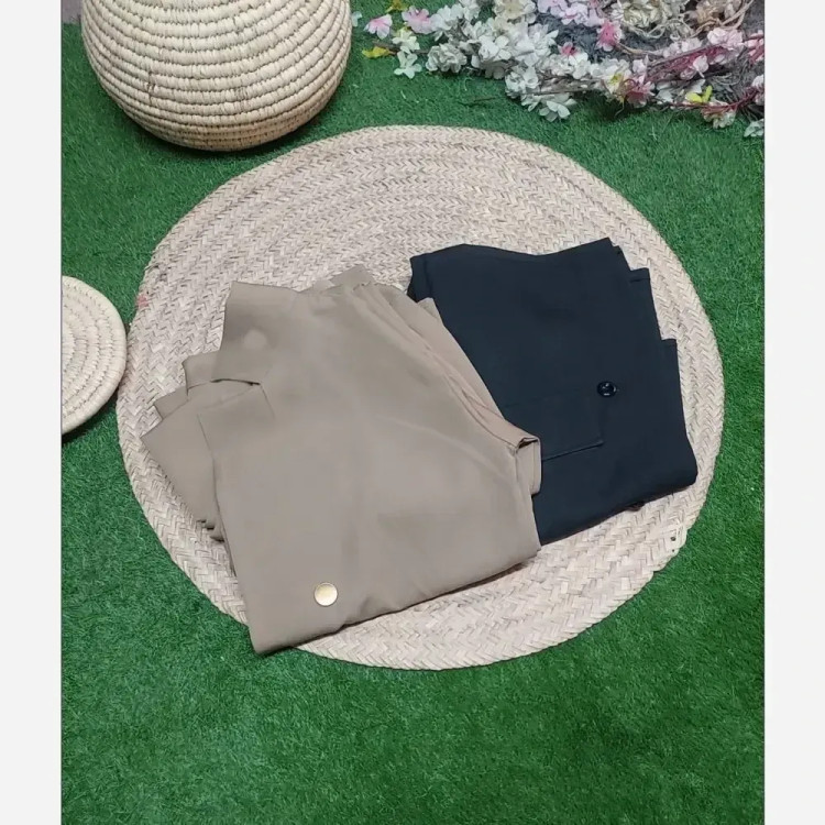 سه تیکه پاییزه سوپرمازراتی مدل کلمبیایی سایز 38 تا 46 رنگ مشکی و نسکافه ای