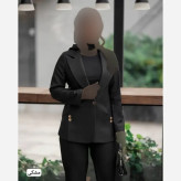 ست اداری زنانه کت و شلوار هرمس اصل سایز 38 تا 46 فری رنگ بندی متنوع