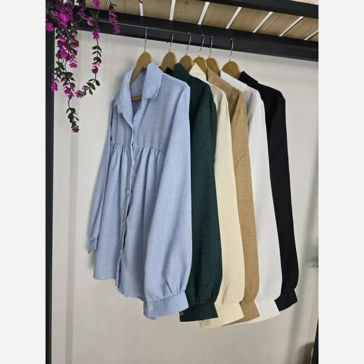 شومیز صوفیا شاین طرح آفتابگردان فری سایز