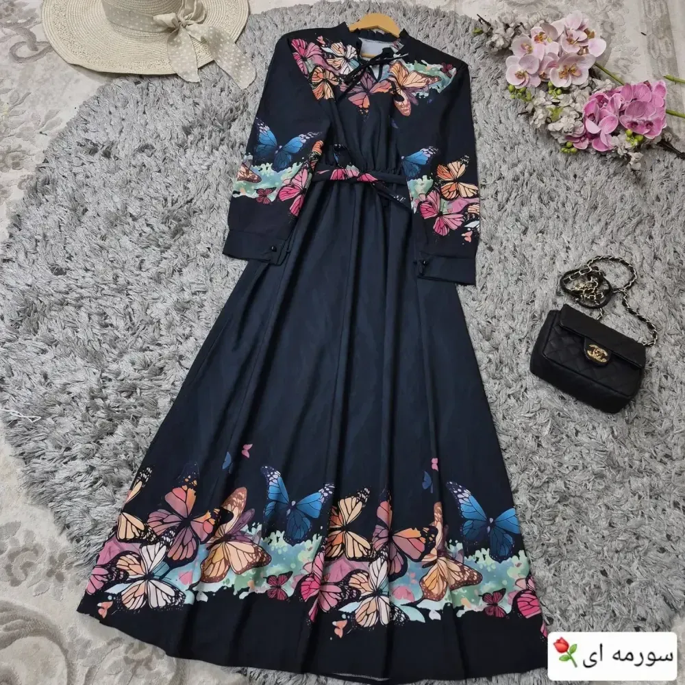 پیراهن ساحلی زنانه رامونا جنس بوگاتی درجه یک فری سایز
